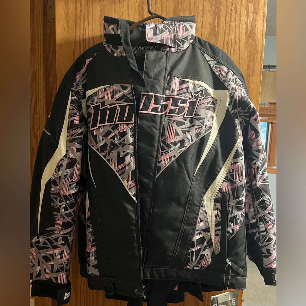 Mossi Racings women's snowmobile jacket and pants